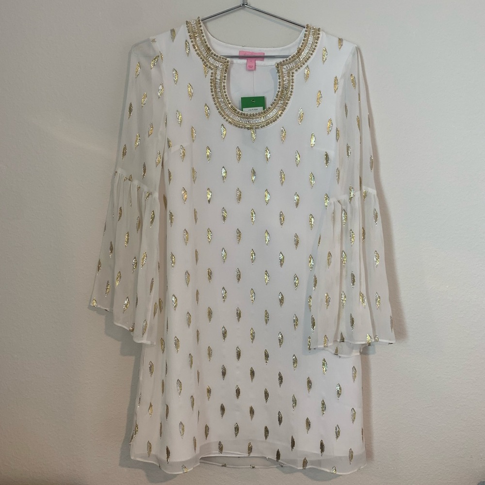 Lilly Pulitzer Amory Silk Dress- no tags
